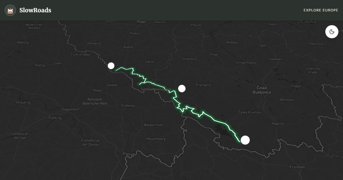 Route de la Forêt de Bohême (Šumava)
