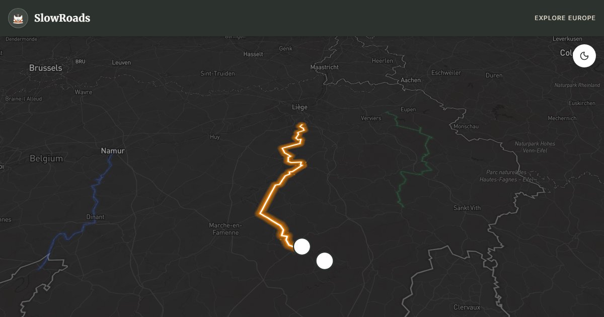 Route de la Vallée de l'Ourthe