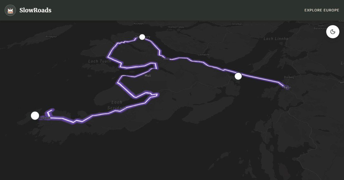 Isle of Mull & Iona Fährroute
