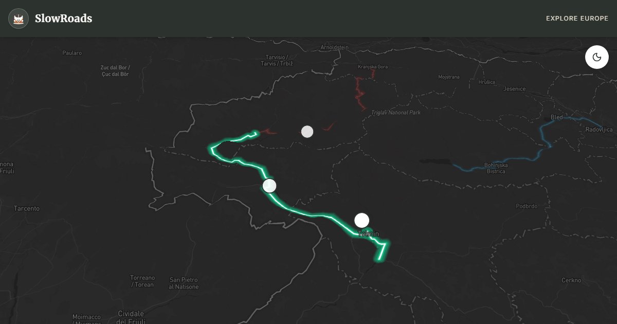 Route Émeraude du Soča